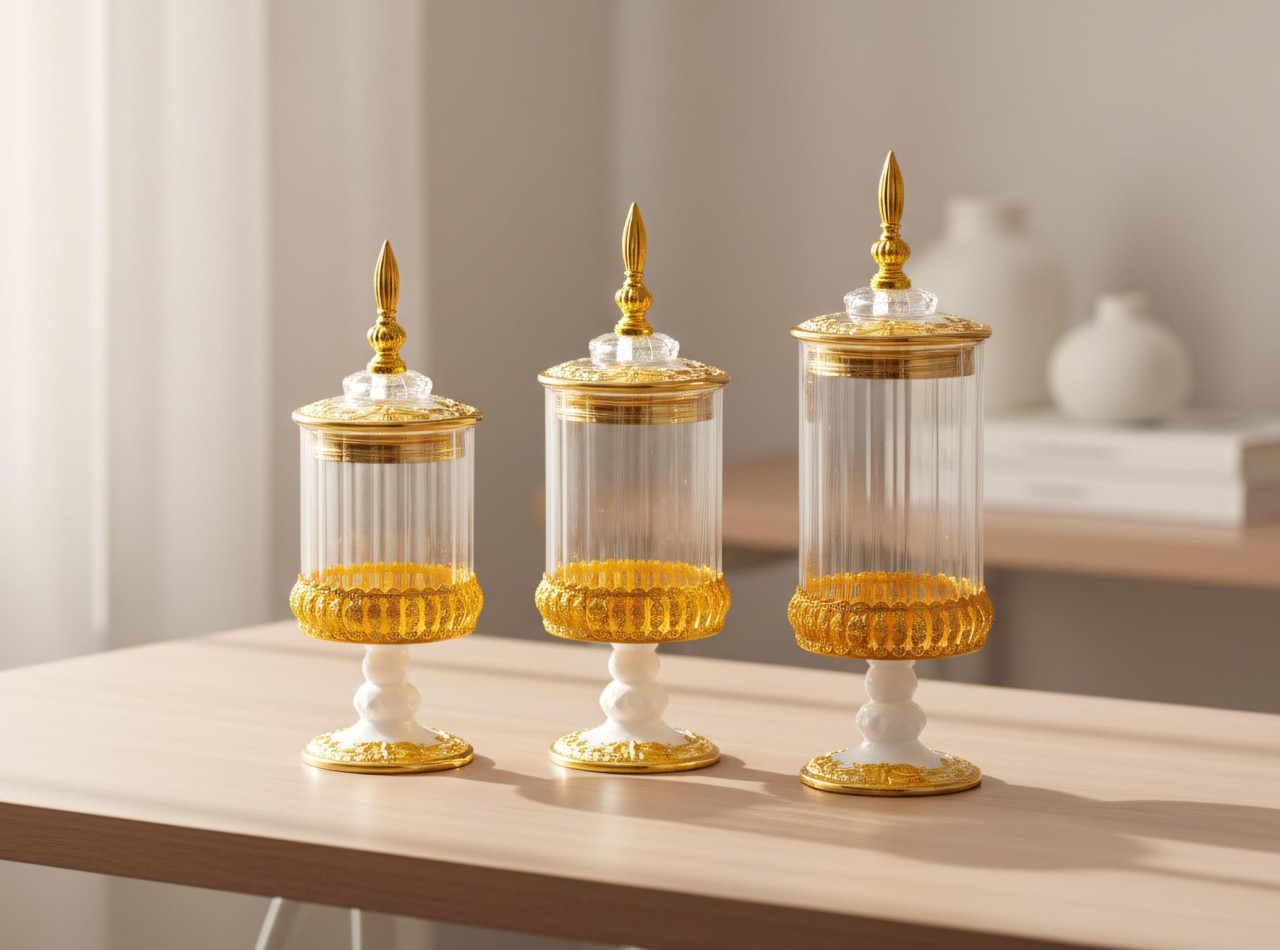 Toples Permen Kaca Gemini GR306